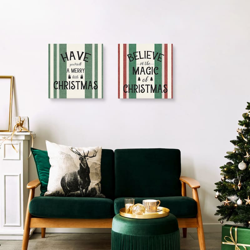 Heartland Holiday II, Heartland Holiday IV Canvas Art Prints