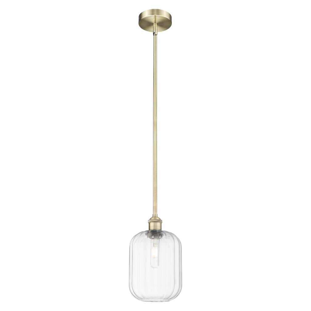 Innovations Lighting Endless Possibilities Edison - Preston - 1 Light 7" Jar Shade Stem Hung Mini Pendant