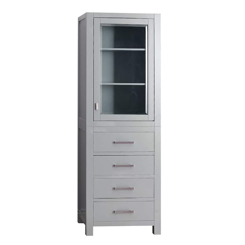 Avanity Modero 24 in. Linen Tower - Chilled Gray