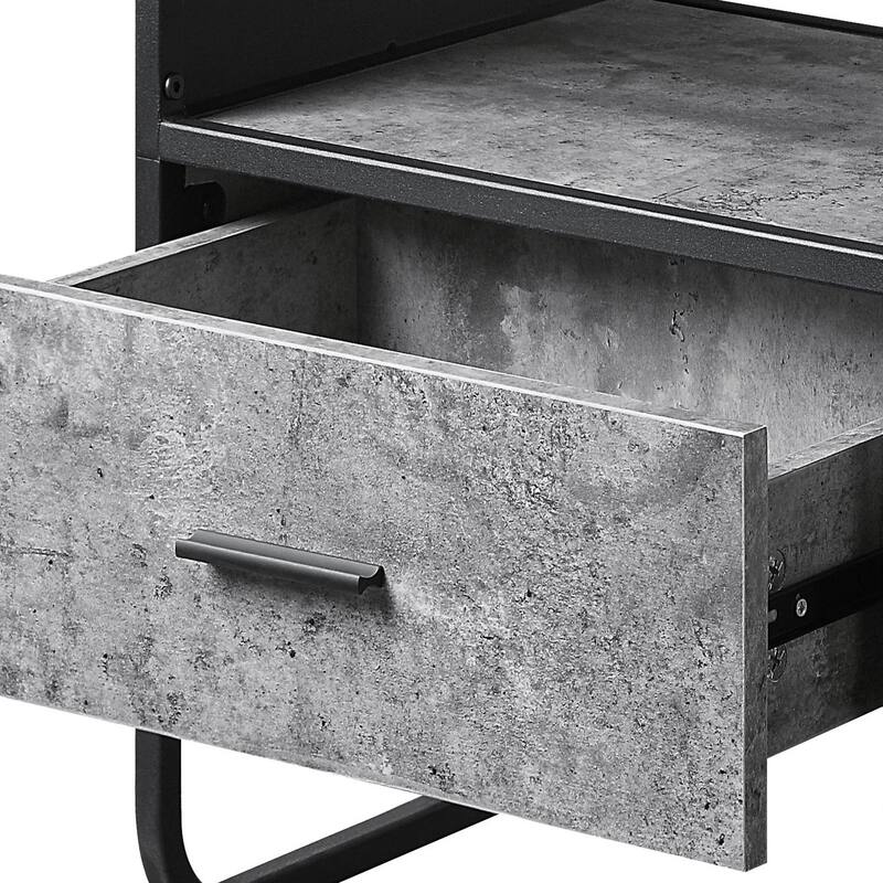 Multifunctional 2-drawer TV Stand Spacious Storage Space