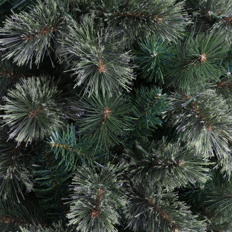 Puleo International 7.5 ft. Pre-Lit Montana Artificial Pine Tree