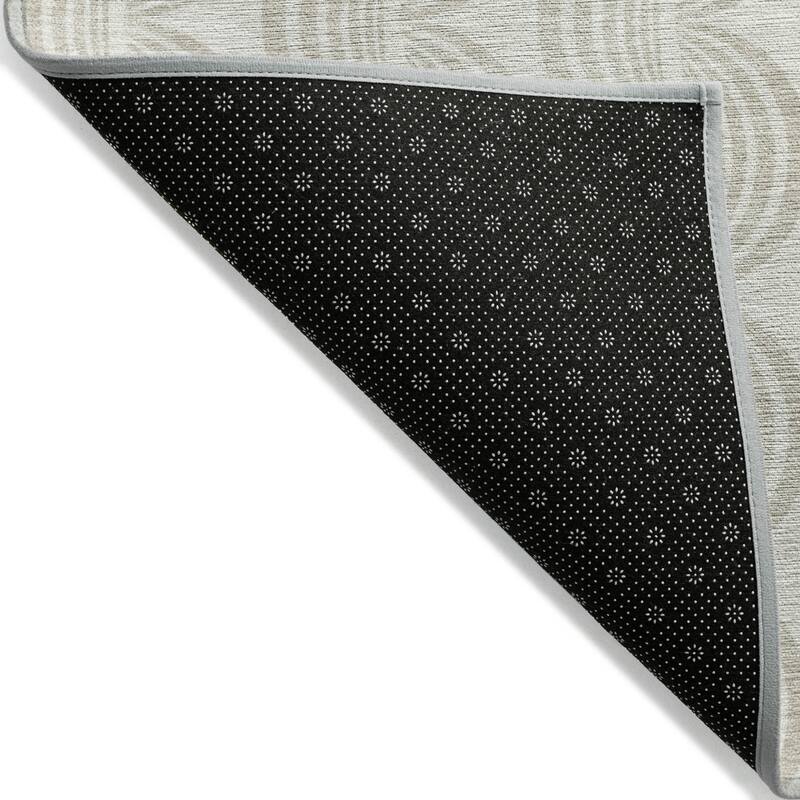 HomeRoots Ogee Transitional Rectangle Outdoor Rug