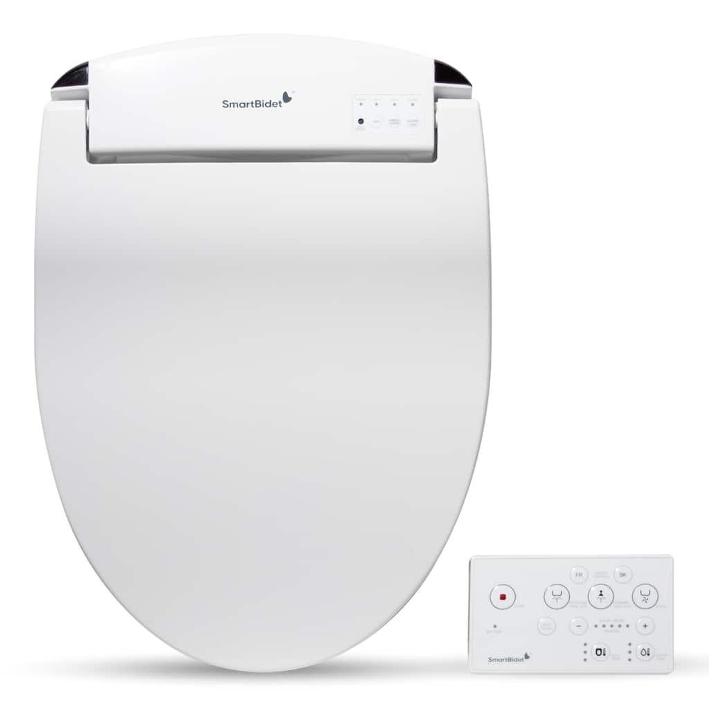 SmartBidet SB-2400 Electric Bidet Seat for Elongated or Round Toilets