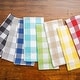 preview thumbnail 4 of 3, Country Check Kitchen Towel - 18x28