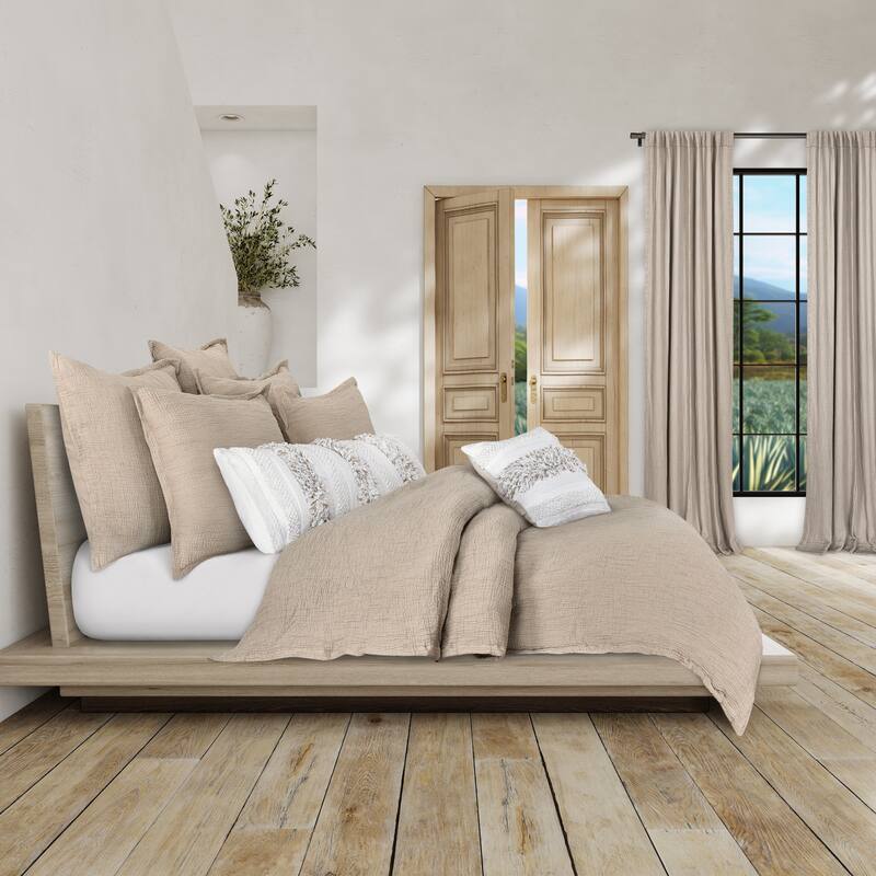 South Seas Duvet Cover - King - Sand