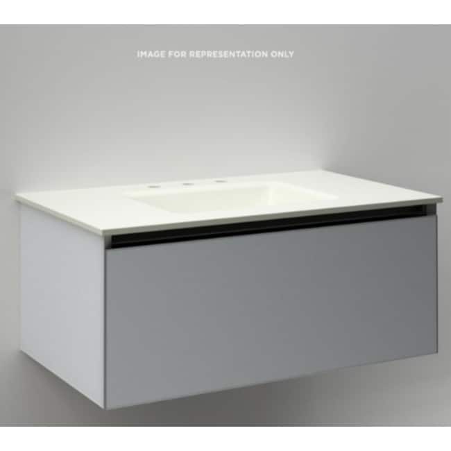 Robern Cartesian 15" x 36-1/8" x 21-3/4" Single Drawer Vanity with