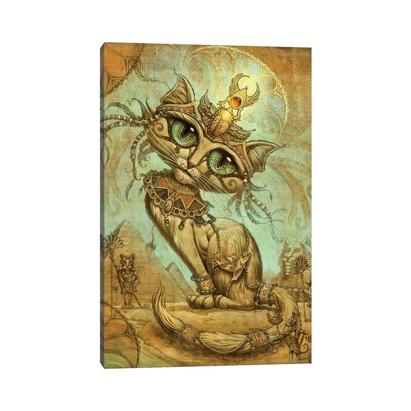 iCanvas "Cleocatra" by Jeff Haynie Canvas Print