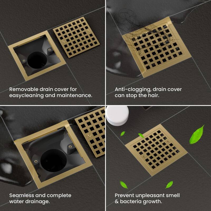 4" Tile-In Shower Drain