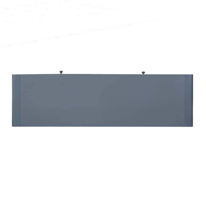 Curved Console Table with Storage