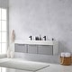 preview thumbnail 75 of 117, Vegadeo Bath Vanity with One-Piece Composite Stone Sink Top