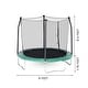 preview thumbnail 10 of 10, Skywalker Trampolines 8' Round Trampoline with Enclosure - Green