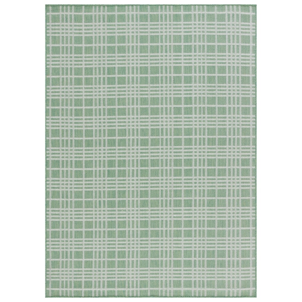 SAFAVIEH Bermuda Homa Geometric Indoor/Outdoor Waterproof Rug