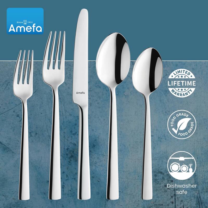 Amefa Moderno 45 Piece Flatware Set