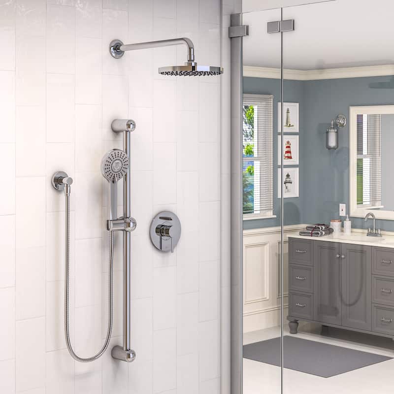 Belanger Delphi Pressure Balanced Shower System from Wall