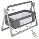 preview thumbnail 2 of 12, Electric Baby Swing crib For Infants Baby