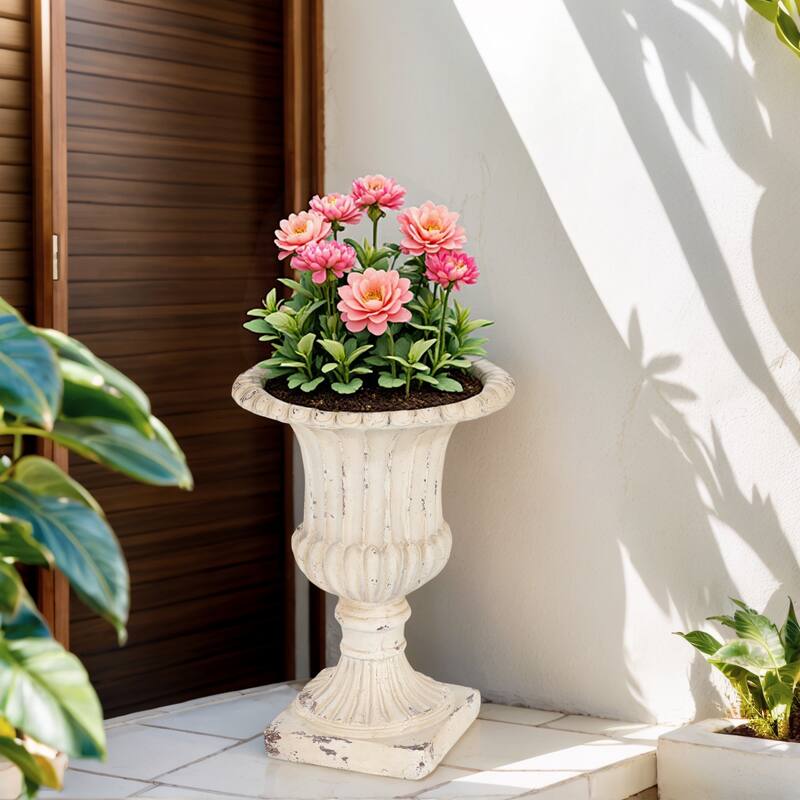 Christopher Knight Home - Kaine MGO Outdoor Garden Urn(Set of 2)