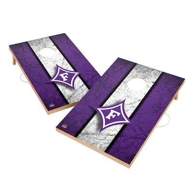 Vintage Furman University Paladins Regulation 2x4 Cornhole Set