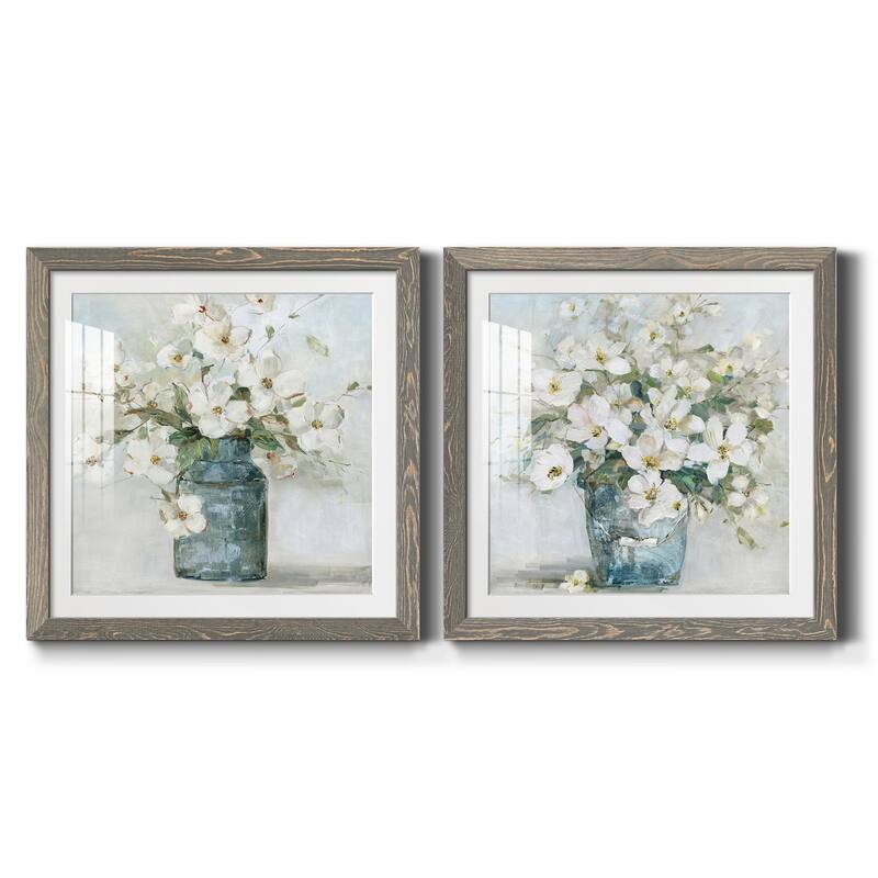 Cottage Charmer I-Premium Framed Print - Ready to Hang - 34.5x34.5 - Grey