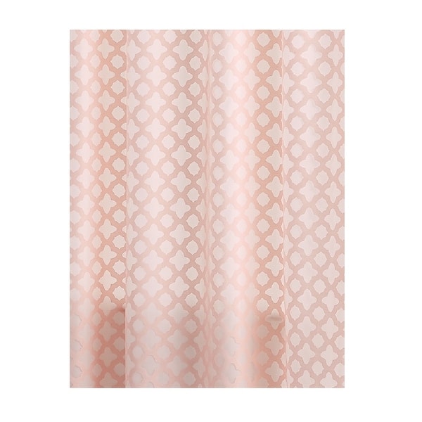 Shop Martha Stewart Collection Burnout 72 X 72 Geo Print Shower