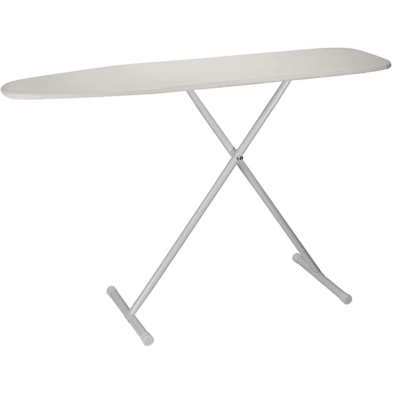 Ironing Board Cover and Pad- 54" x 15" Reflective Silicone Resists Scorching, Burning, and Staining - Elastic Edge and Straps