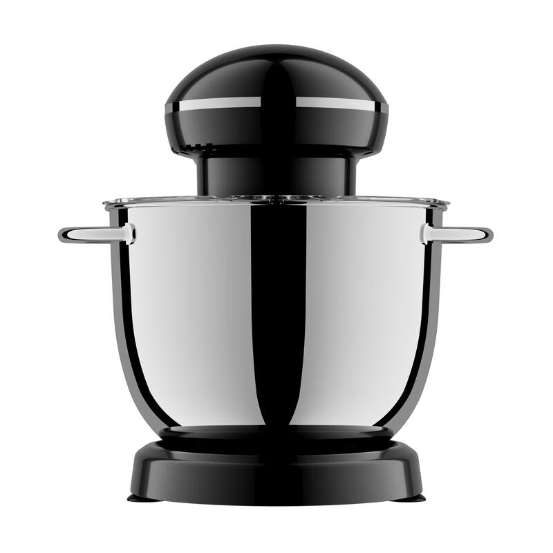 Anmytek Black Stand Mixer Multifunctional Kitchen Appliance for Baking Dough Heavy Duty Modern Countertop Mixing