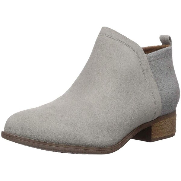 toms deia perforated suede boot