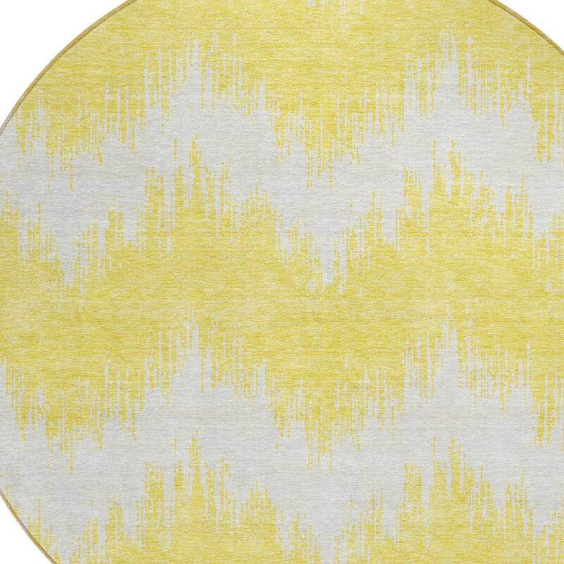HomeRoots Chevron Transitional Rectangle Outdoor Rug