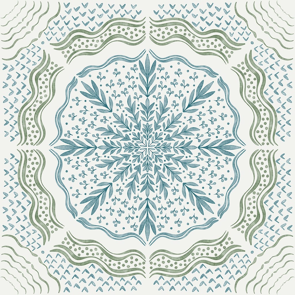 FloorPops Charleston Peel and Stick Floor Tiles