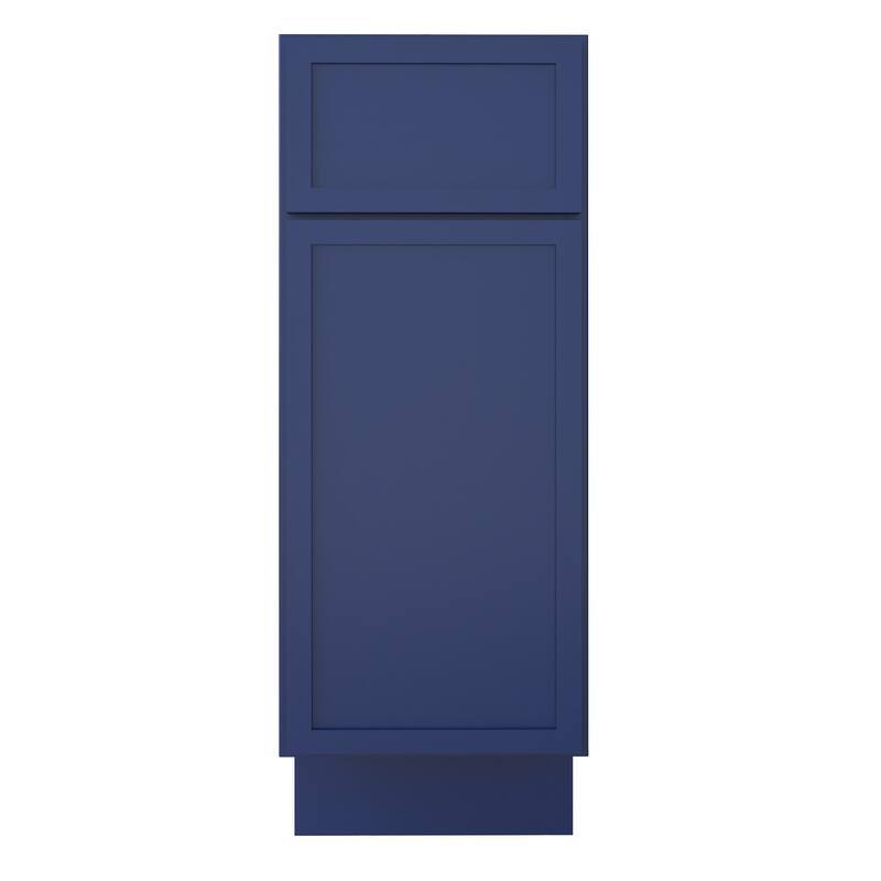 Vanity Art 12" Freestanding Single Base Storage Cabinet with Soft Close Door