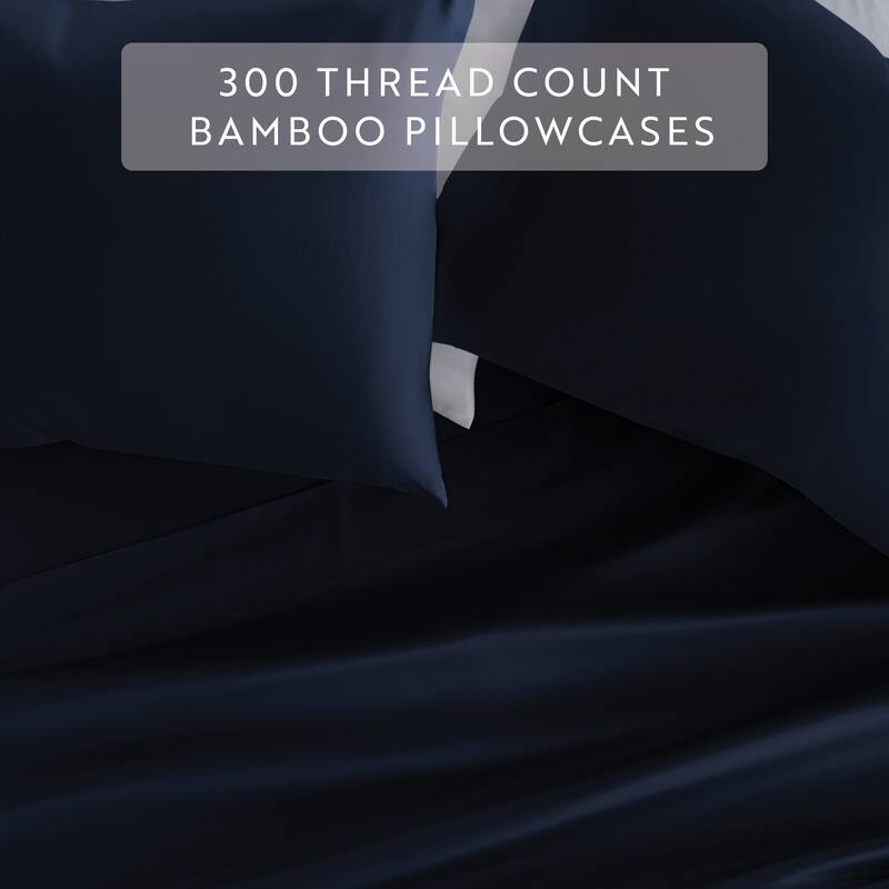 Becky Cameron Soft 100% Rayon from Bamboo 2-Piece Pillowcase Set