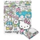 preview thumbnail 6 of 30, Sanrio Hello Kitty Silk Touch Throw Blanket 50" x 60" - Busting Town
