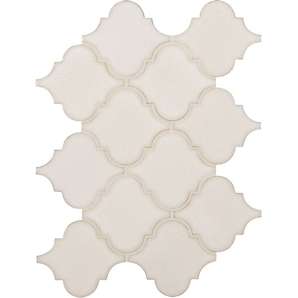 MSI PT-AW-ARABESQ 15-1/2" x 10-1/2" Baroque Mosaic Wall Tile - Smooth Stone Imitating Visual - Sold by Carton (11.7 SF/Carton)