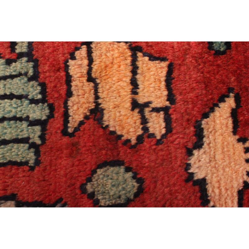 ECARPETGALLERY Hand-knotted Andelz Red Wool Rug - 3'1 x 5'1