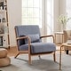 preview thumbnail 2 of 142, Aston Modern Solid wood Accent Chair for Living Room Single - Grey