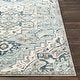 preview thumbnail 3 of 8, Arkaitz Teal & Ivory Updated Traditional Area Rug - 2' 6" x 7' 10"