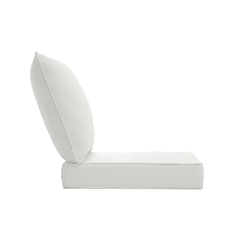 Sunbrella Indoor Outdoor Chair Cushion and Pillow