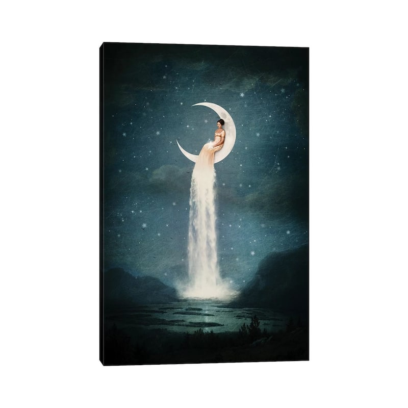 iCanvas "Moonriver Lady" by Paula Belle Flores Canvas Print