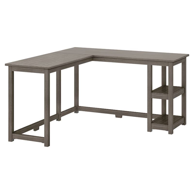 Max and Lily Corner Desk w/ Shelves