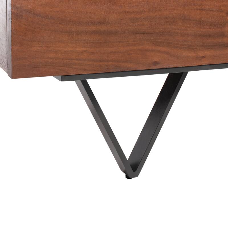 SAFAVIEH Couture Madyson Hairpin Leg Bed