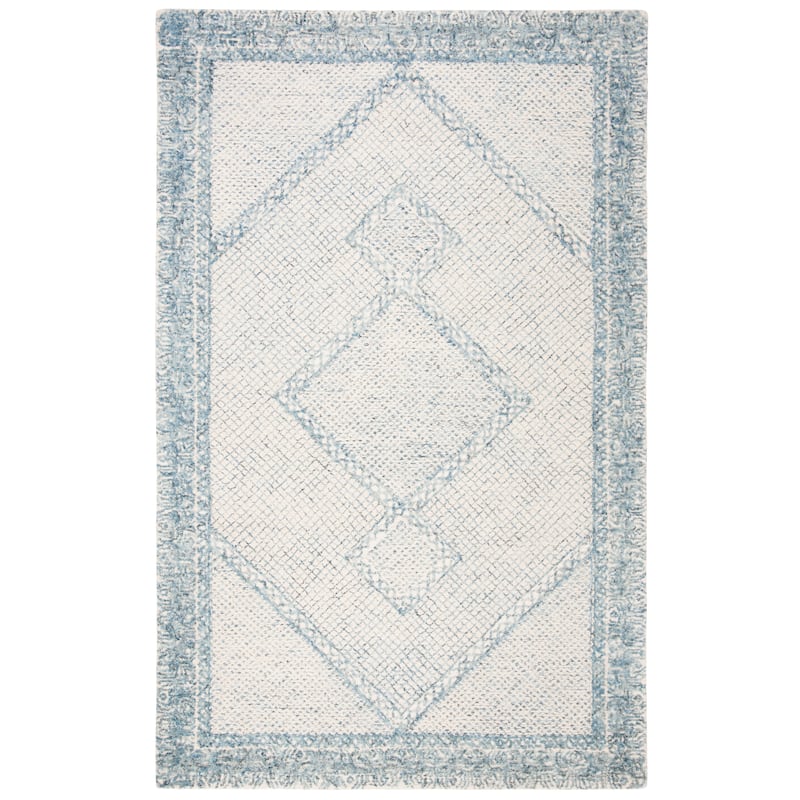 SAFAVIEH Handmade Abstract Inse Modern Wool Rug