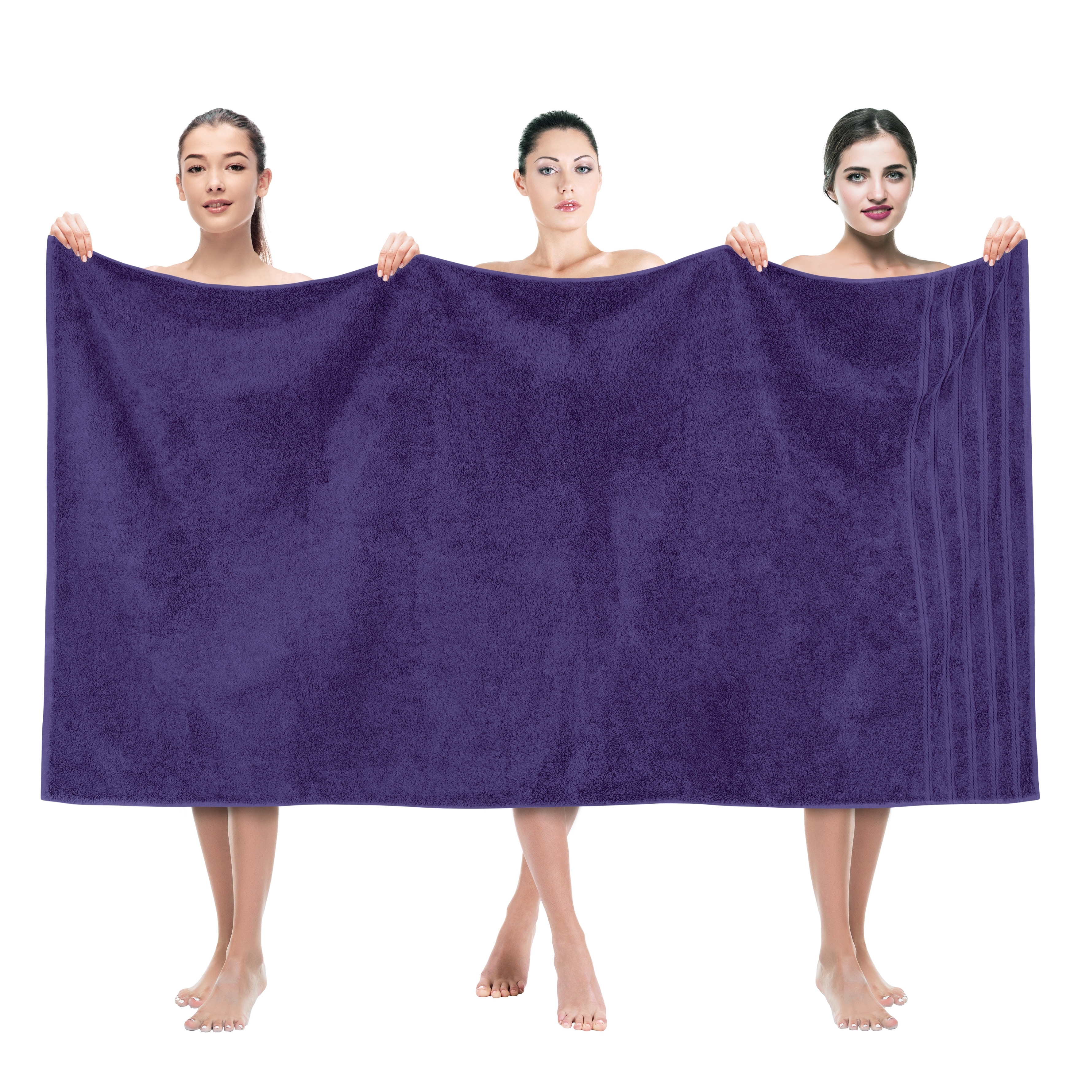 American Soft Linen 6-Piece 100% Turkish Genuine Cotton Premium & Luxury  Towel S