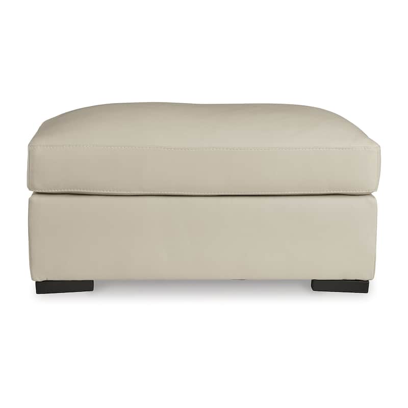 Signature Design by Ashley Treasure Trove Beige Ottoman