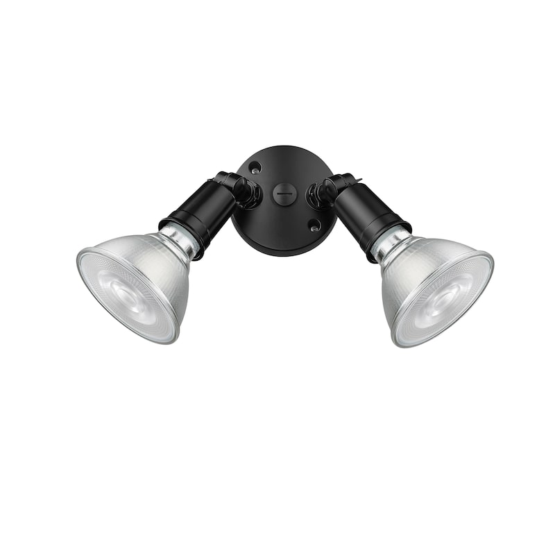 Millennium Lighting 2 Light Flood Light Fixture - Powder Coated Black