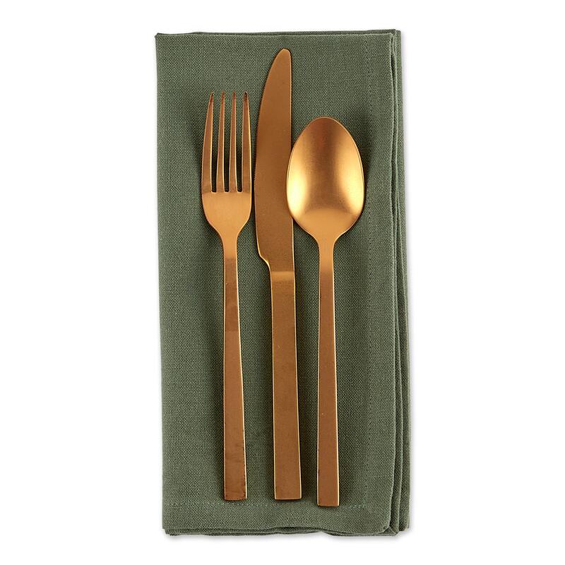 DII Solid Cotton Napkin Set/6