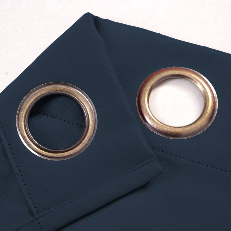 Riley 100 percent Blackout Window Curtain Panel 45, 63, 84, 95 or 105 inch