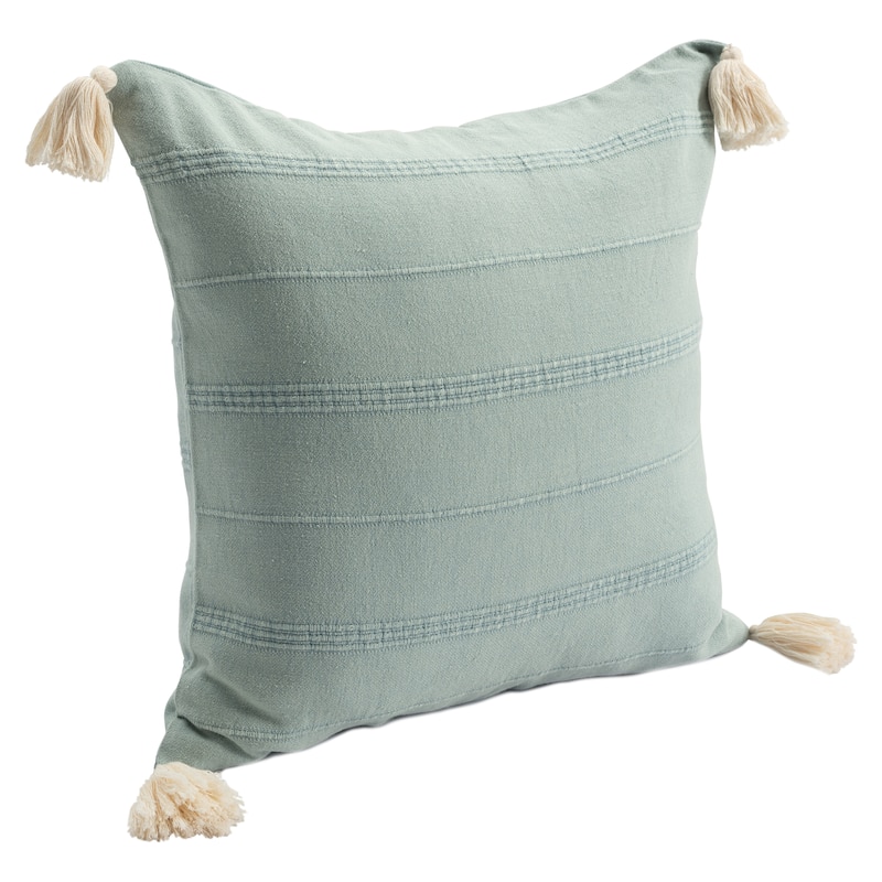 Sevita Subtle Striped Turkish Cotton Throw Pillow