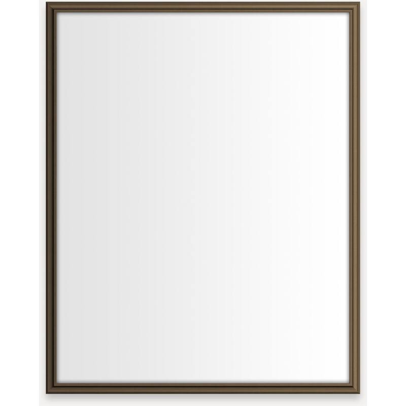 Robern D2C2430D4RMTM Main Line 23-1/4" x 30" Framed Single Door - Brushed Bronze - Bronze Finish