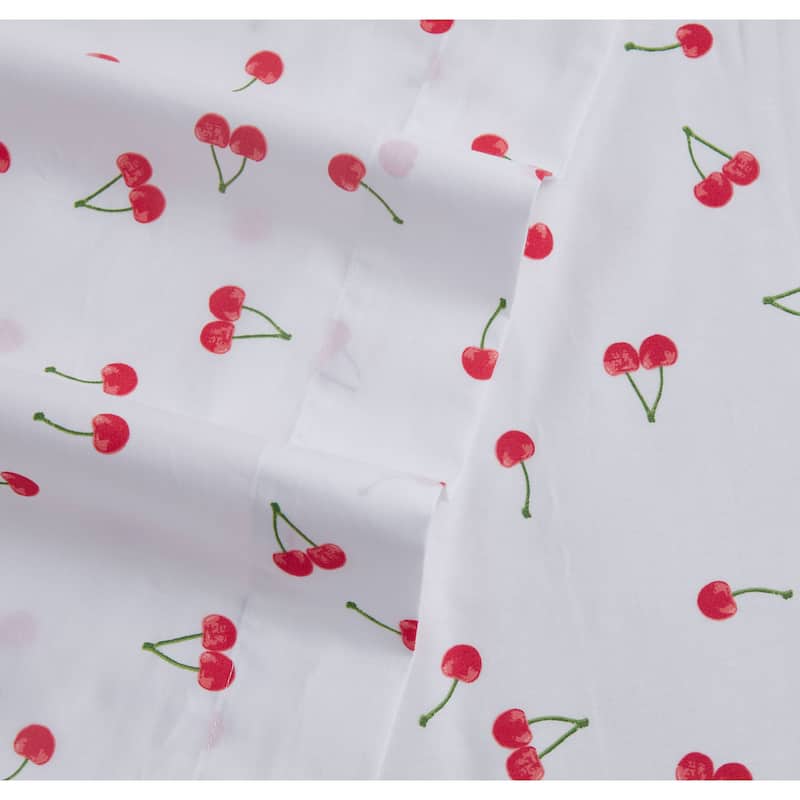Poppy & Fritz Cotton Percale Printed Bed Sheet Sets