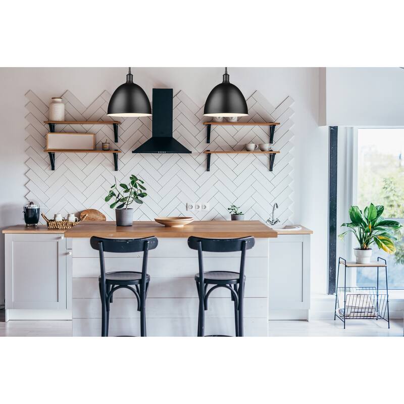 Sawyer 1 Light Pendant - Matte Black - Matte Black