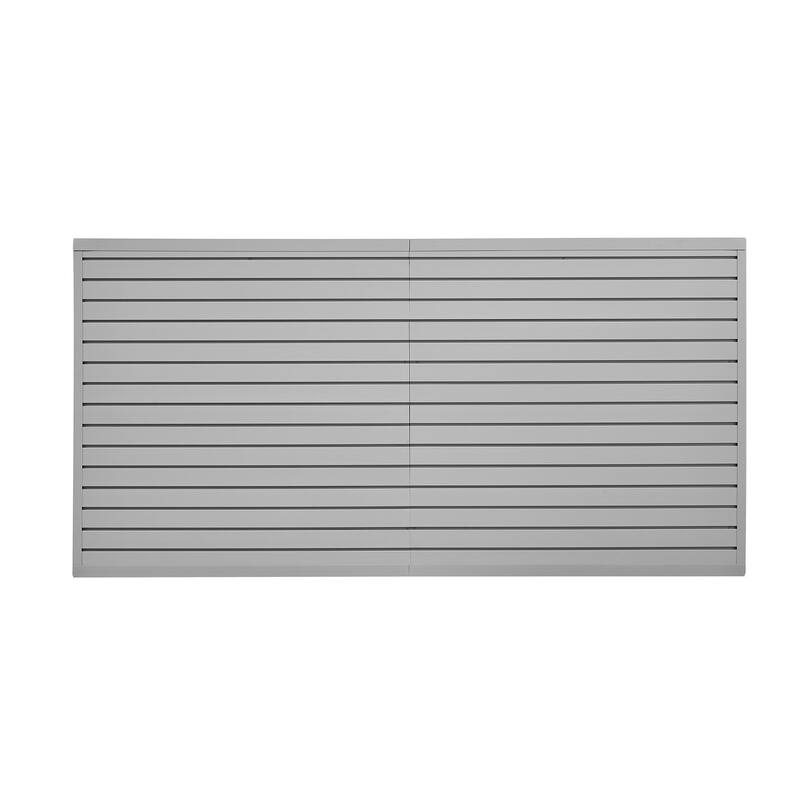 PVC Garage Slat Wall Panel with Modular Design and Suitable for Both Indoor and Outdoor Use